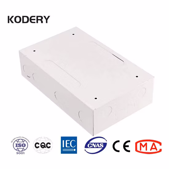 Kodery IP65 18-канальная водонепроницаемая пластиковая распределительная коробка с коробкой MCB